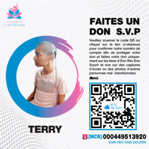 Terry 18 ans, souffre d’une cardiomyopathie dilatée