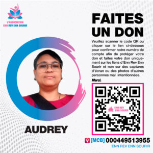 Audrey, 49 ans, souffre d'un AVC.