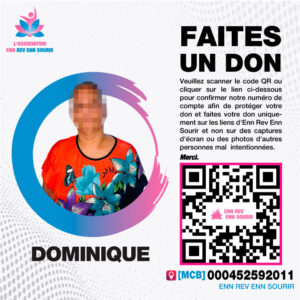 Dominique 55 years old, suffers from Left Eye Vitrectomy