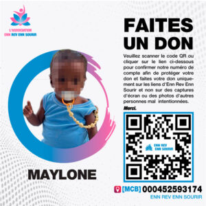 Maylone, 8 mois, souffre d'une disfonctionnement dedrainage de la bile