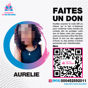 Aurélie, 26 ans. Souffre d'un kératocône avancé bilatéral.