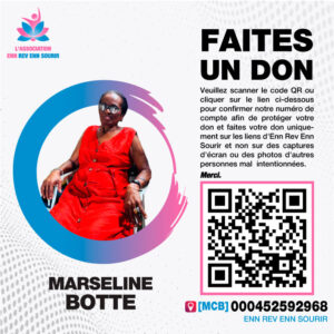 Marseline Botte, 80 ans, souffre d'un cancer du col de l'utérus, elle doit subir une radiothérapie.