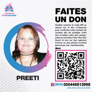 Preeti, 47 ans, souffre d'un cancer du poumon de stade 4.