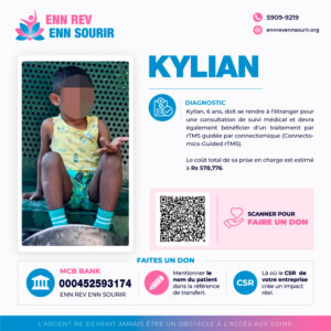 Kylian 6 Years Old , Suffers from Brain Autism.