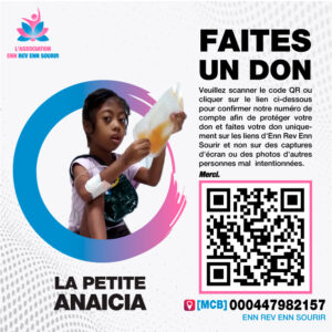 La Petite Anaicia, âgée de 8 ans, souffre de leucémie