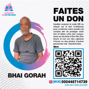 Bhai Ghorah, 62 ans, souffre de pierre