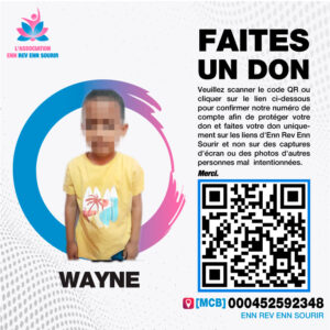 Wayne, 6 ans, doit subir une dilatation œsophagienne sous anesthésie générale