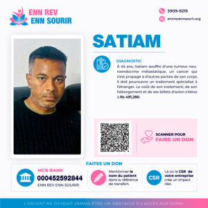 Satiam 45 yrs ols,suffers of a metastatic well differentiated neuroendocrine tumor