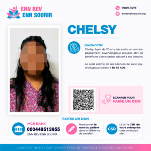 Chelsy, 20 yrs needs psychological sessions